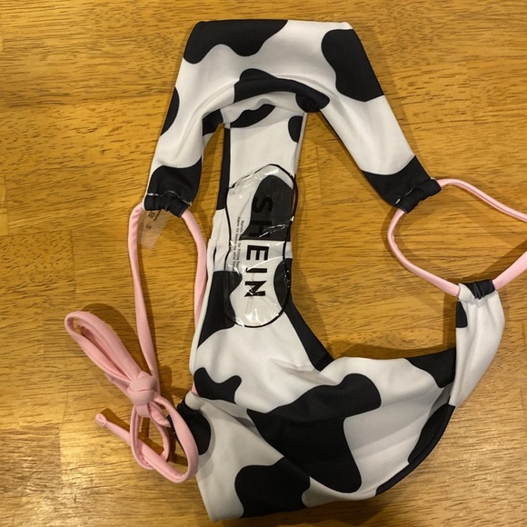 SHEIN cowprint bathing suit - Picture 4 of 6